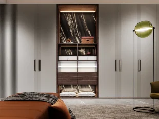 Custom Grey Wardrobe Whole House Solution - MOONLIGHT SHADOW