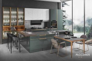 Modern Intelligent Lacquer Kitchen Cabinet PLCC21405