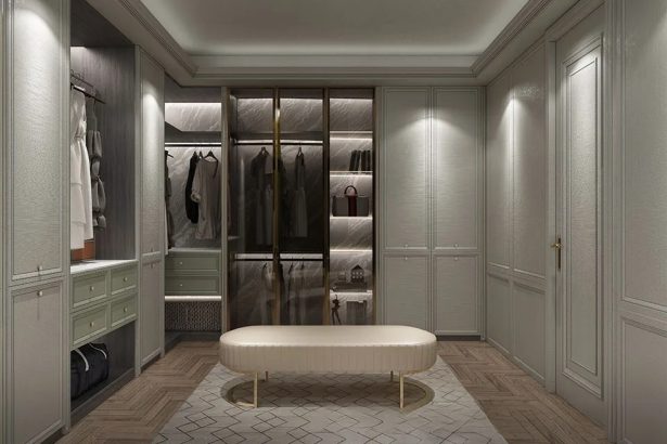 Light Green Scandinavian Wardrobe - Castle in the Sky