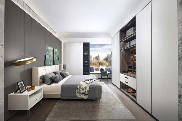 Modern UV Lacquer Fitted Wardrobes - BLUES