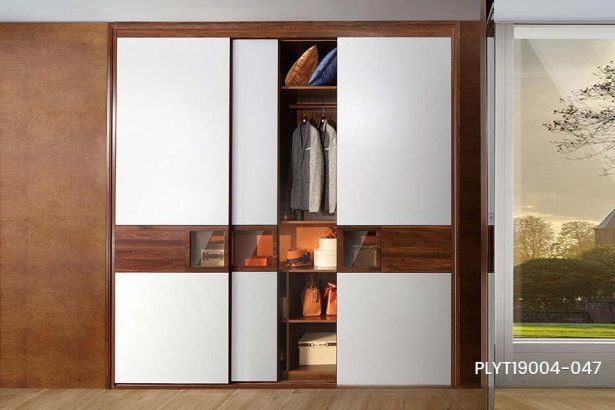 I Shape Melamine Modern Wardrobe PLYT19004-047