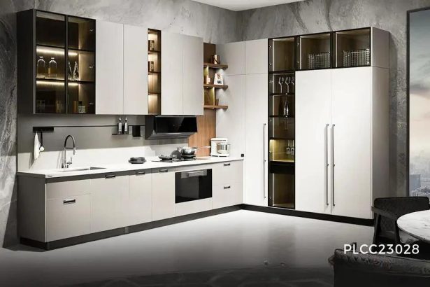 Modern Grey Affordable Kitchen Cabinets Design - SOMMAROY