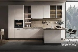 Luxury Frameless Flat Panel Kitchen Cabinet - SONG FOR YOU