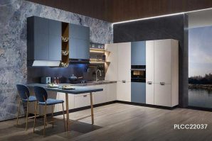 Modern Melamine Blue Kitchen Cupboard for Sale - STARTO