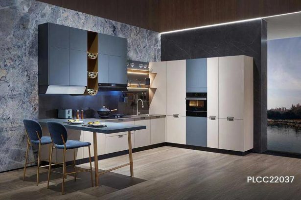 Modern Melamine Blue Kitchen Cupboard for Sale - STARTO
